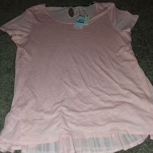Cupio peach shirt NWT
